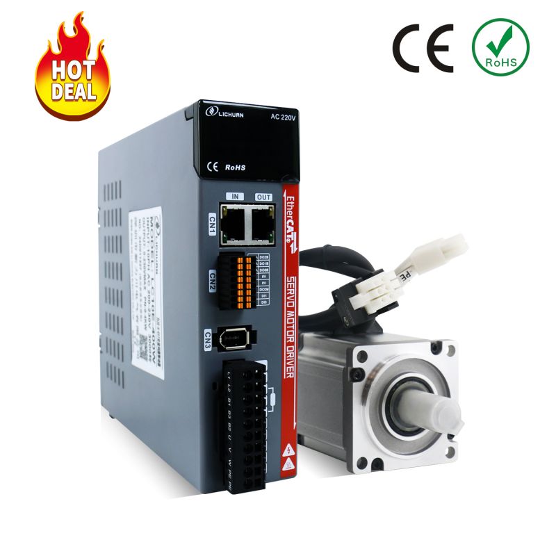 Ethercat AC servo motor 600W 3000rpm 1.91nm komplet